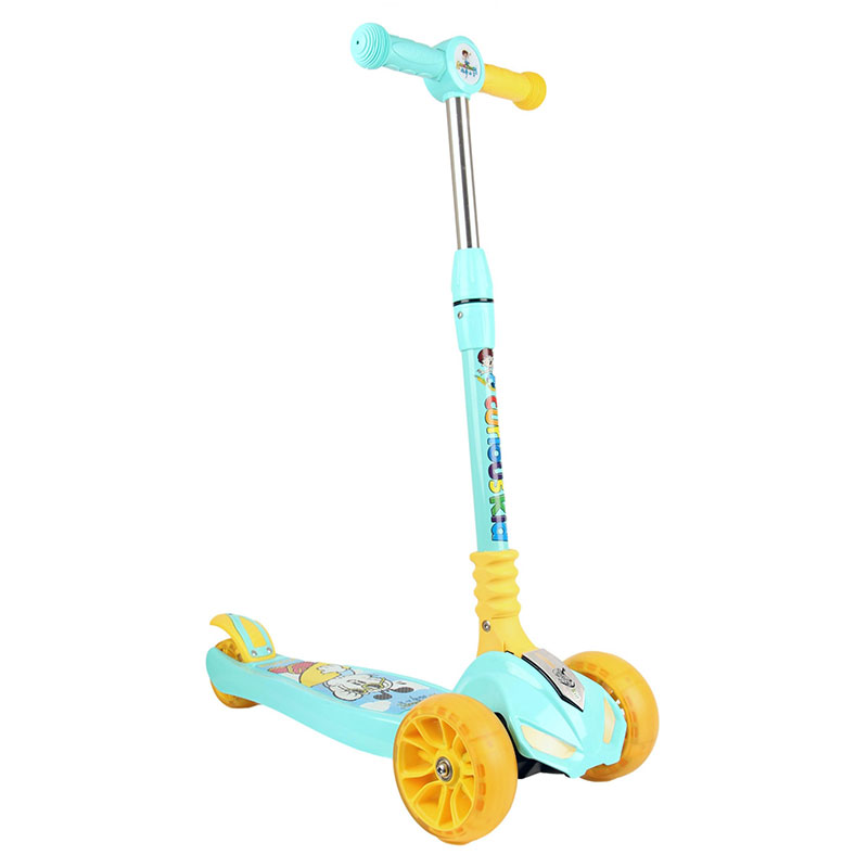 Hot-selling Plastic Kick Scooter for kids WJD-741