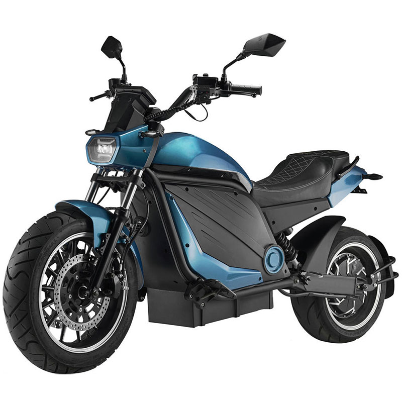 Electric Motorcycle Fat Tire 5000W Eec City Coco Scooter Luqi HL6.0 pro