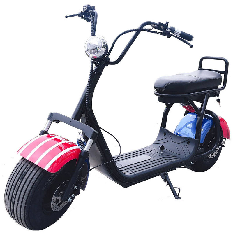 Fat Tire Electric Citycoco Scooter Lithium Battery X1