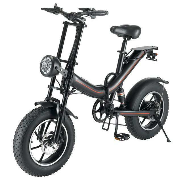 16 inch 48V 7 speed fat tire electric bicycle