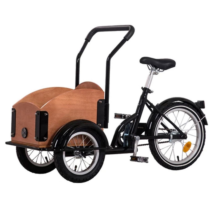 16-inch small inverted pedal box-type tricycle