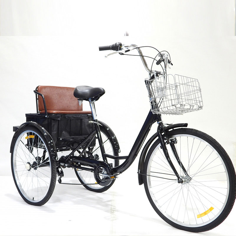 Multifunctional Shopping Pedal Tricycle - With Shopping Cart