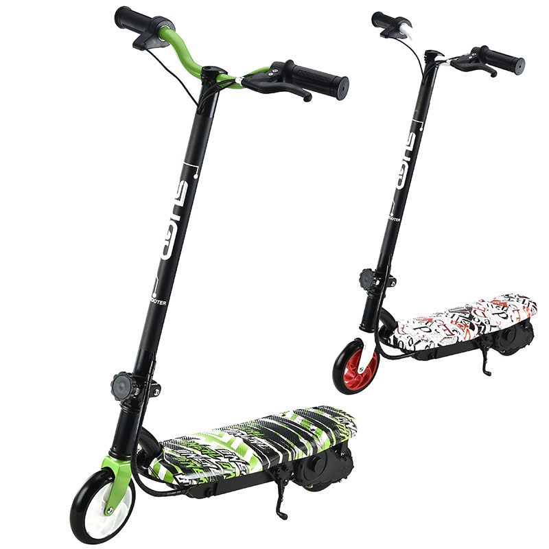 CE Approved 2 Wheel With Water-printing Color Foldable Kids Electric Scooter