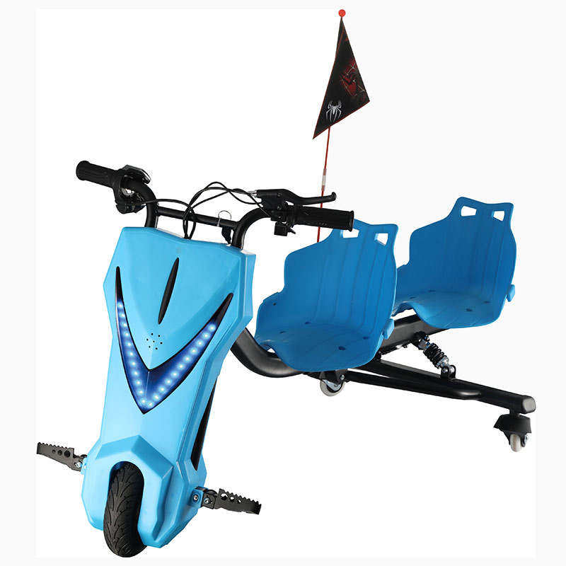 Two Seat for Parents and Children Drift Electric Scooter